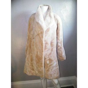 Vintage Le Coat by Tissavel France Faux Fur Coat - Mid length - Size SM
